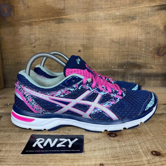 Asics Shoes - Asics Gel Excite 4 Blue Pink Athletic Sneakers